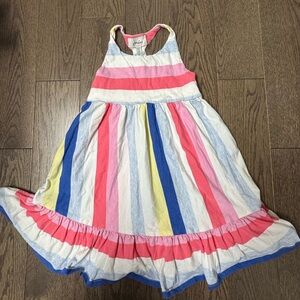 Joules Vibrant Striped Kids Dress size 5